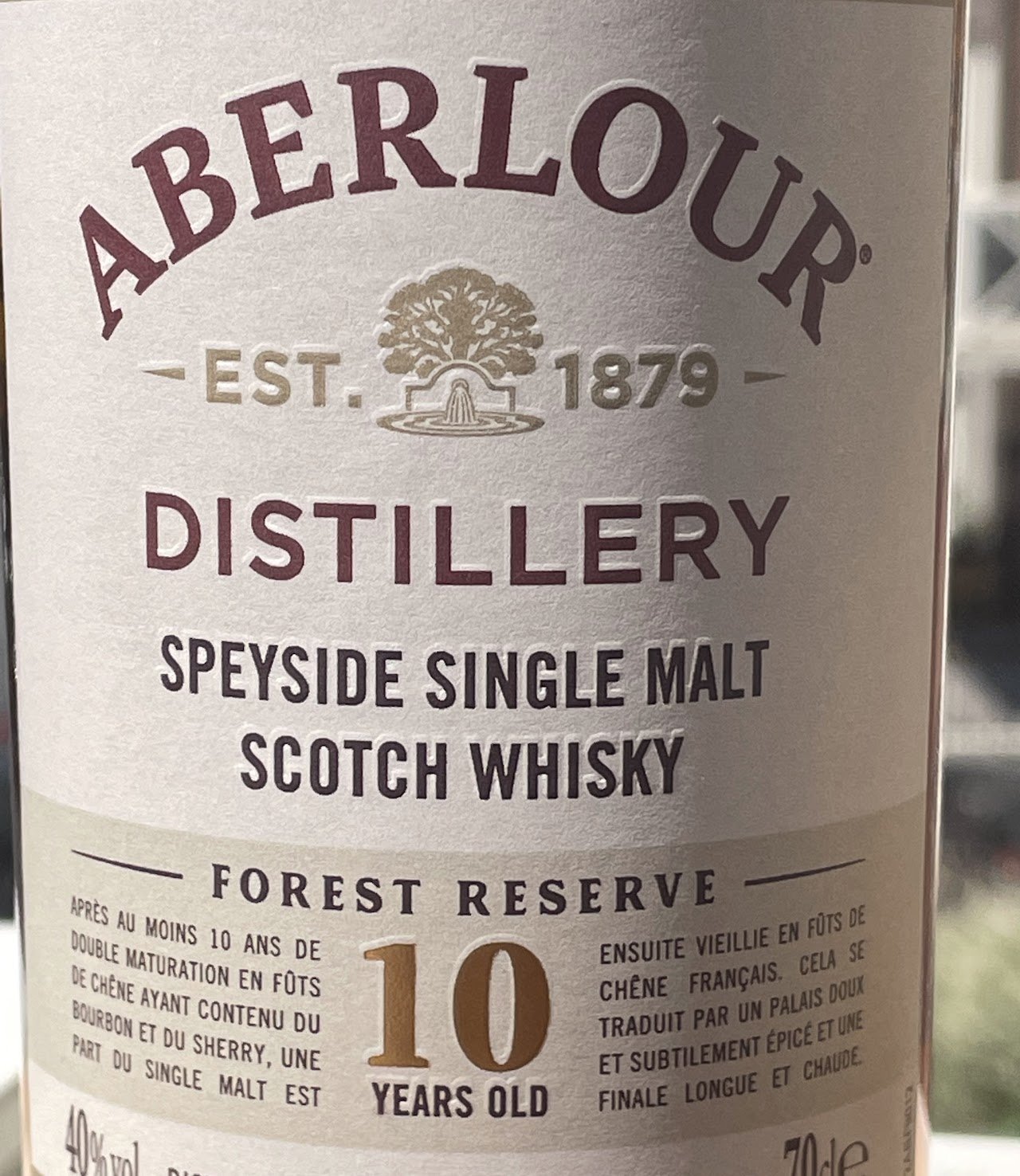 Aberlour 10 year old Forest Reserve — Single Malt Snob